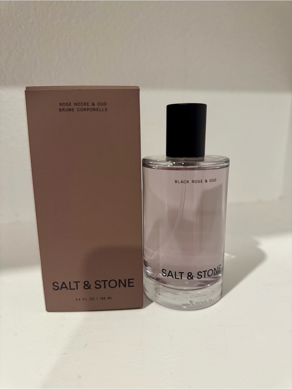 Salt & Stone Black Rose & Oud Body Mist